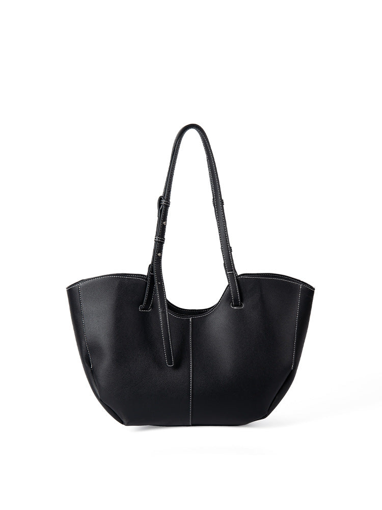 Autumn and winter retro hobo bag, large capacity shoulder bag, design commuter tote bag,