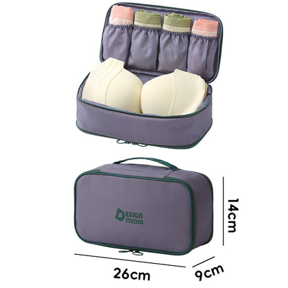 Dopamine large-capacity underwear storage bag, travel storage bag, multi-functional three-in-one socks storage bag