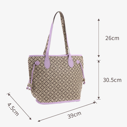 Bolso bandolera estampado para mujer, bolso tote informal versátil de gran capacidad, bolso hobo grande para el hombro 