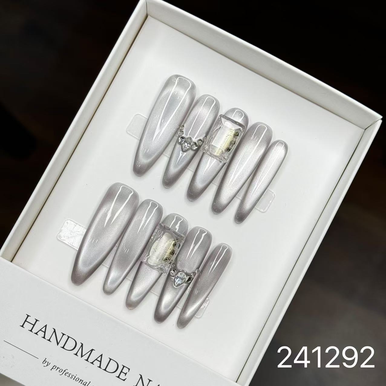 1029- Handmade press on nails fake nails removable