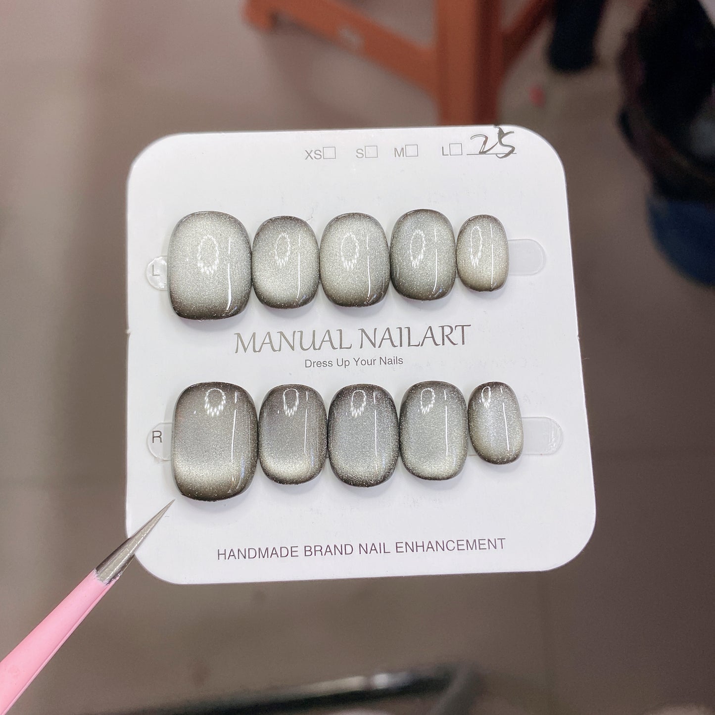 1026- Handmade press on nails fake nails removable