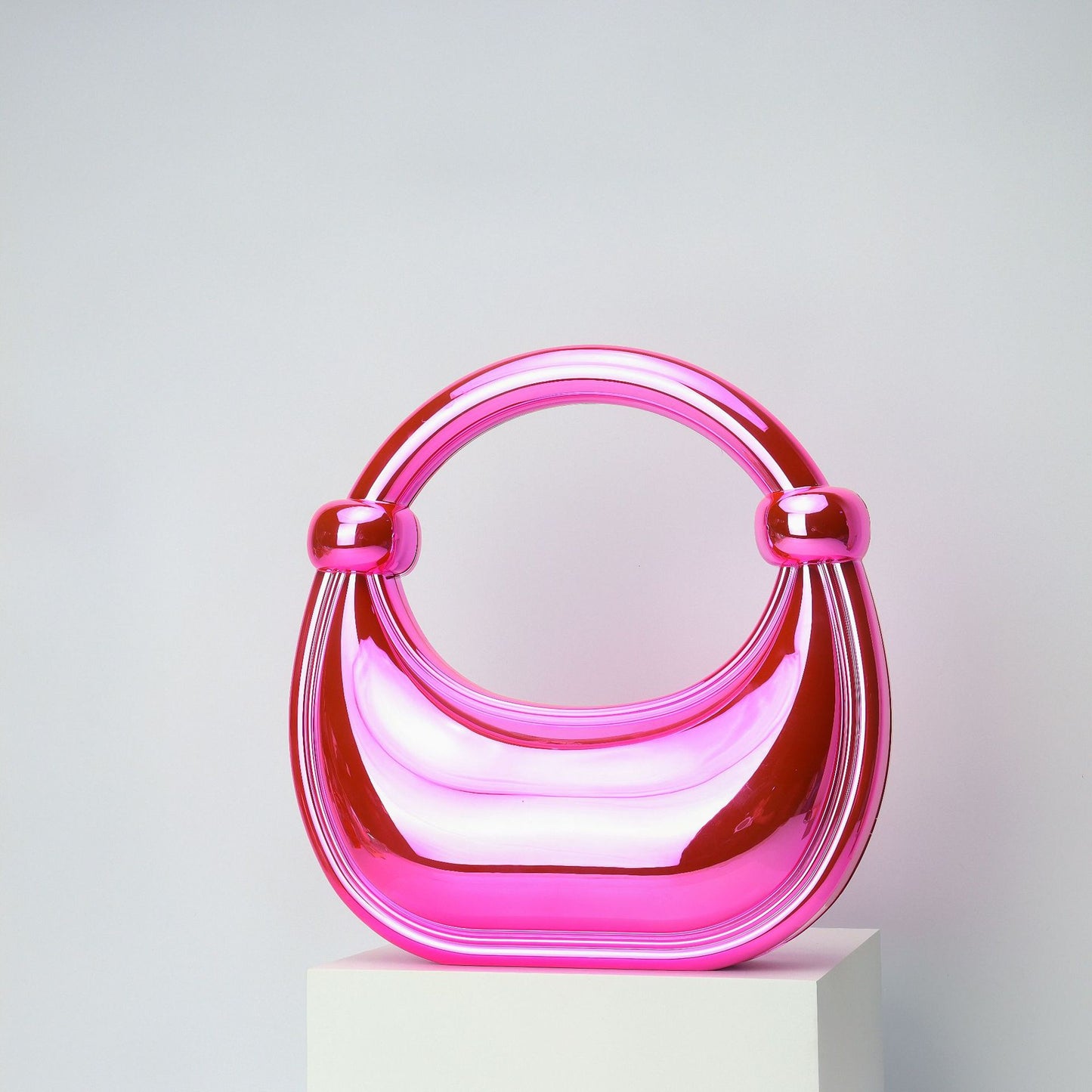 Bolso de mano pequeño y versátil de acrílico para cena, noche, informal, fiesta, graduación.