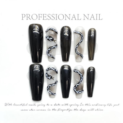 0937- Handmade press on nails fake nails removable