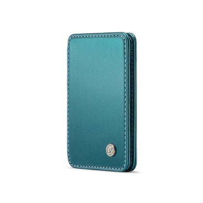 Estuche para tarjetas magnéticas con anillo Magsafe para iPhone 17, con cepillo antirrobo para tarjetas, 16/15/14/13, con cremallera, monedero, tarjetero magnético con bloqueo RFID, cartera minimalista de piel sintética compatible con teléfonos MagSafe. 