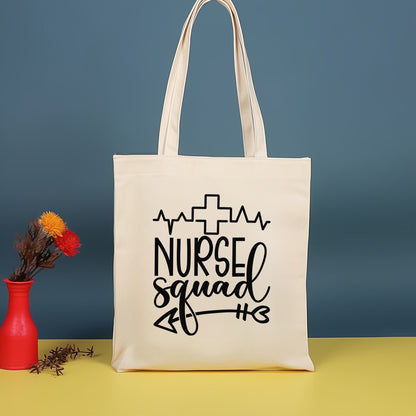 Bolso bandolera de lona estampada, bolso de compras moderno y ligero, bolso de algodón de gran capacidad, paquete de 2 unidades tipo hobo. 