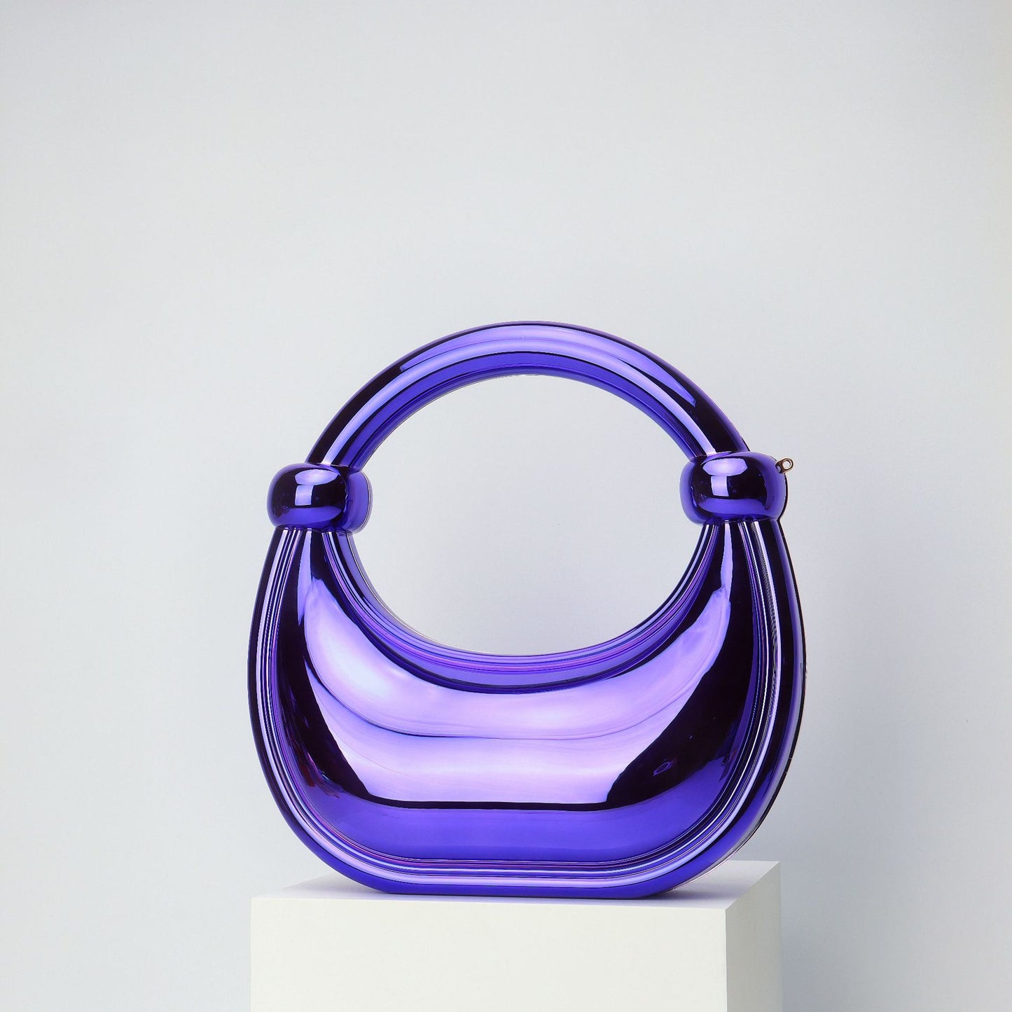 Bolso de mano pequeño y versátil de acrílico para cena, noche, informal, fiesta, graduación.