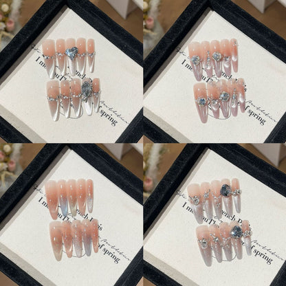 1033- Handmade press on nails fake nails removable