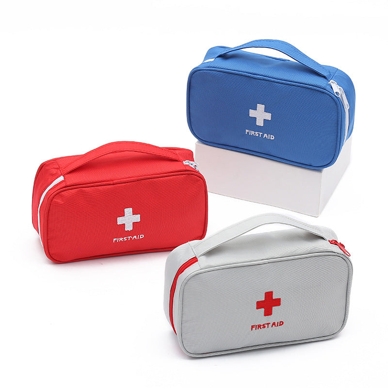 Emergency doctor bag, medicine bag home, nursing school resumption storage bag, gift disaster prevention first aid medical bag multi-functional purse