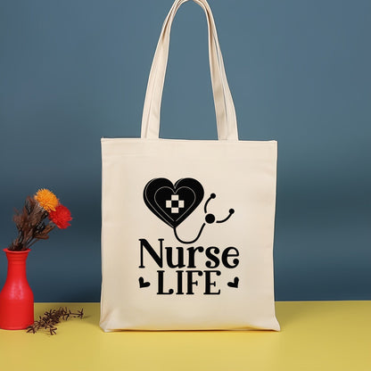 Bolso bandolera de lona estampada, bolso de compras moderno y ligero, bolso de algodón de gran capacidad, paquete de 2 unidades tipo hobo. 