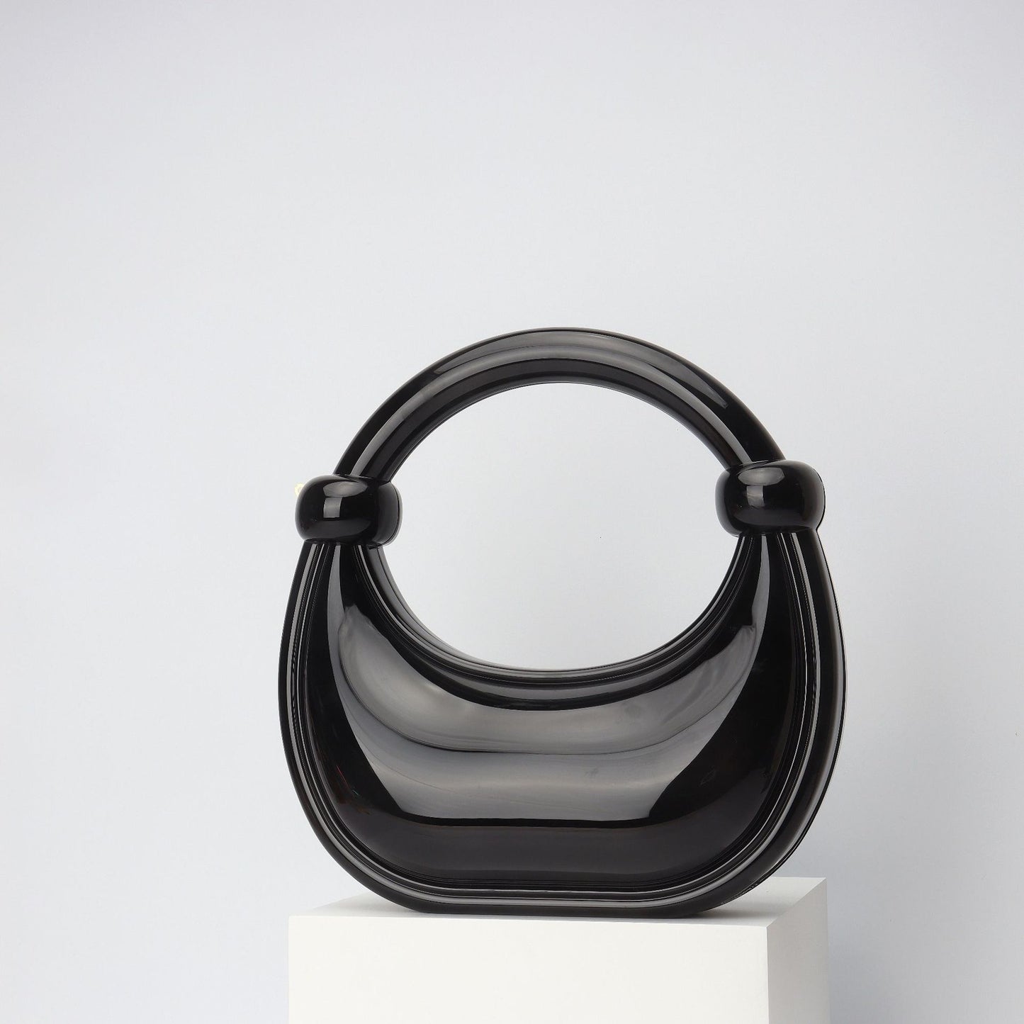 Bolso de mano pequeño y versátil de acrílico para cena, noche, informal, fiesta, graduación.