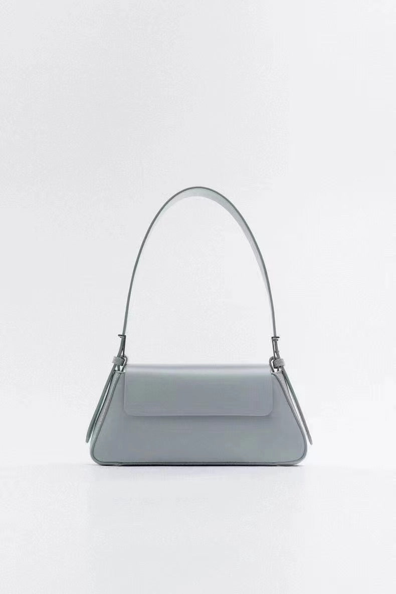 Bolso bandolera minimalista – Bolso hobo suave y versátil de color liso para llevar debajo del brazo, ideal para el día a día con elegancia y estilo. 
