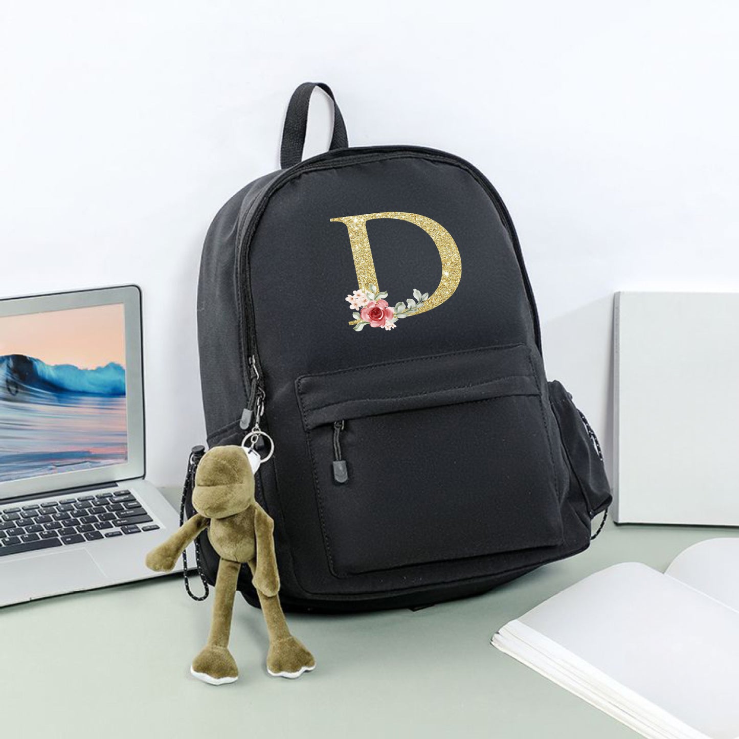 Mochila versátil de nailon de gran capacidad para hombre, mochila de viaje elegante y moderna para mujer, bolso de mano de nailon ligero 