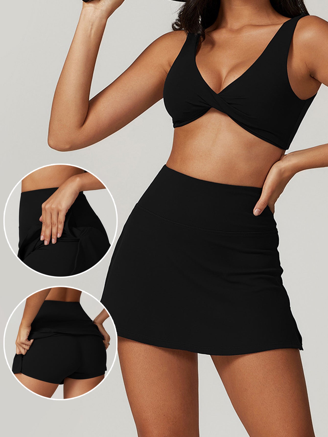 Tennis Skirt with Shorts