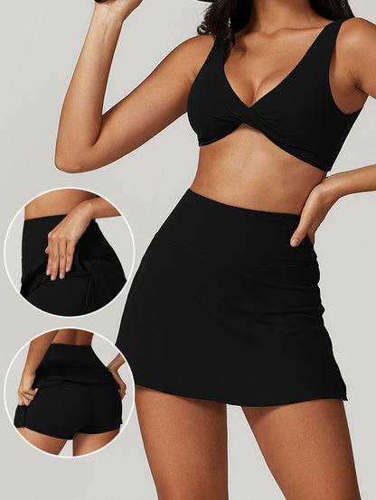 Tennis Skirt with Shorts