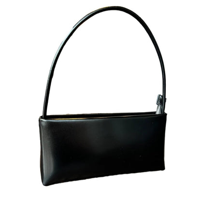 Bolso baguette de verano y otoño: bolso bandolera versátil, bolso hobo mini informal de estilo retro francés, elegante diseño cuadrado ligero