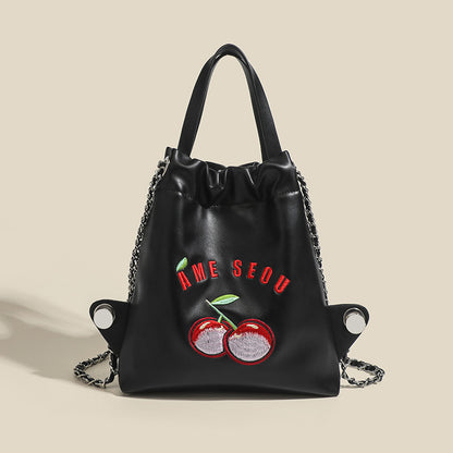 backpack purse women silver backpack, women's chain backpack purse, women's travel backpack