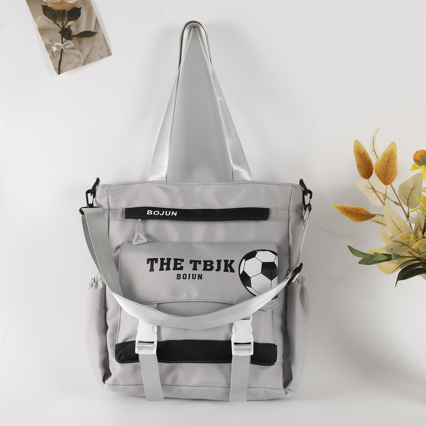 Bolso tote de gran capacidad, bolso tote escolar bonito para estudiantes, bolso tote de hombro 