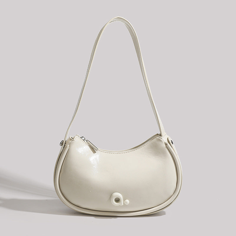 Bolso pequeño de hombro para mujer, estilo hobo elegante de estilo francés, ideal para el verano. 