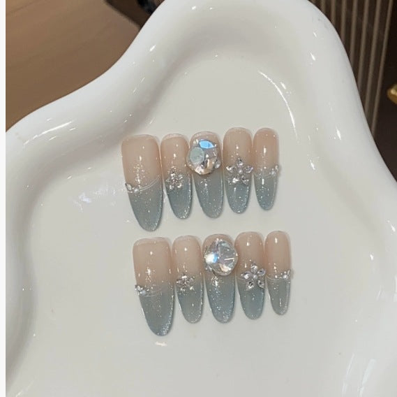 1034- Handmade press on nails fake nails removable