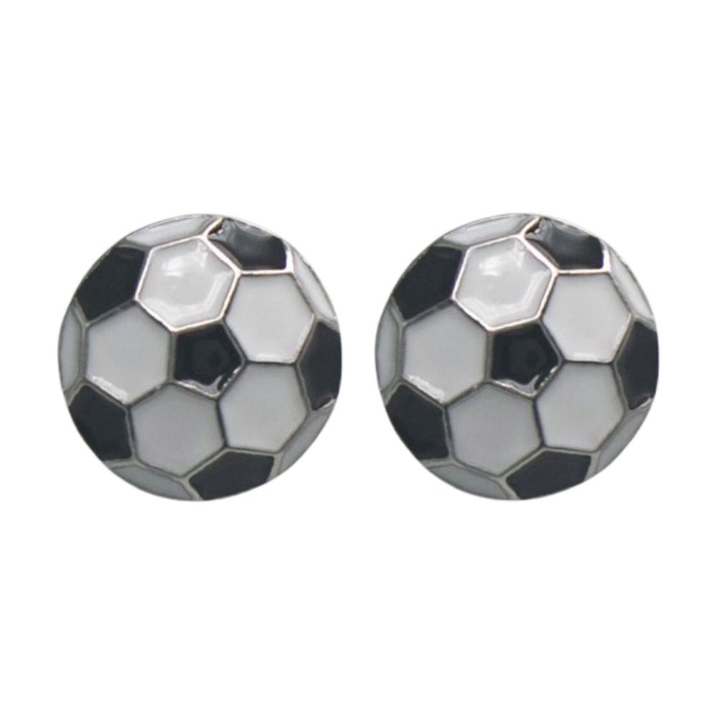 Rhinestone Football & Rugby Earrings for Women - Sparkling Sports Fan Dangle Drop Stud Earrings -dropshippingabc.com
