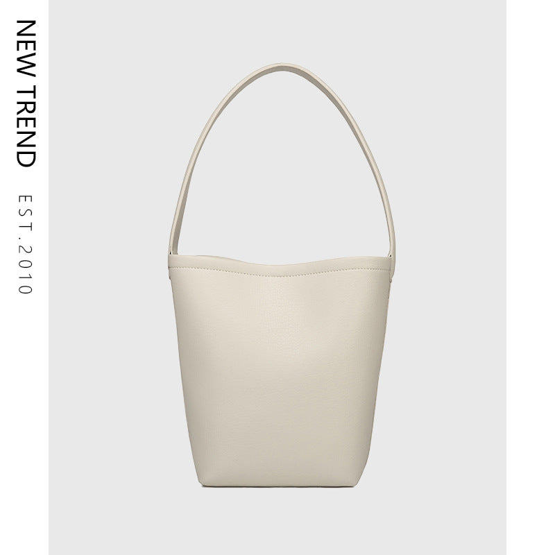 Bolso de mano versátil de diseño, bolso hobo, bolso tipo cubo texturizado para mujer 