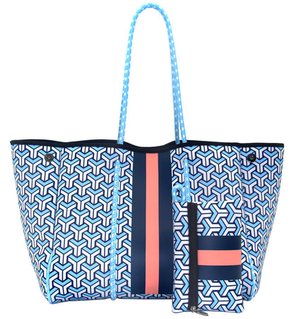 Neoprene Perforated Beach Bucket Bag – Two-in-One Mother-Child Tote, Large Swimming Sand-Proof Purse