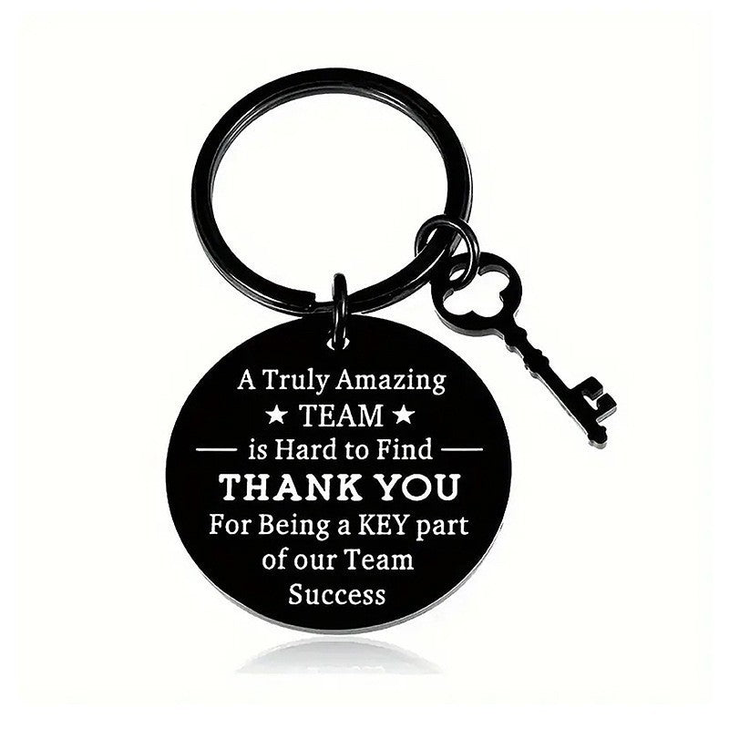 Stainless Steel Keychain Thanksgiving Inspirational Gifts for Family, Friends and Colleagues -dropshippingabc.com