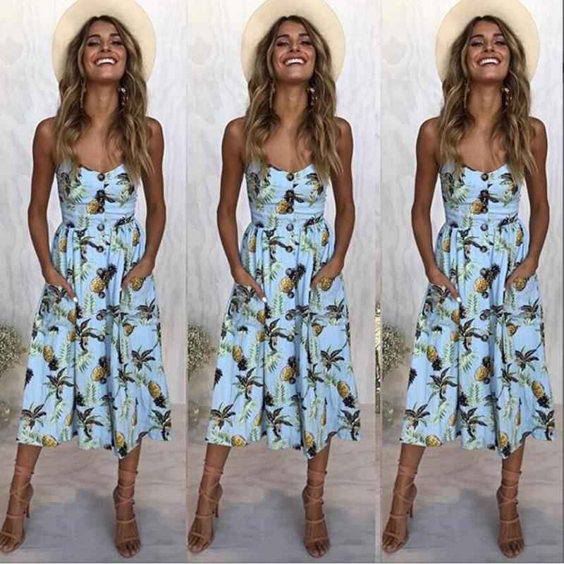 Plus Size Sexy Suspender Beach Dress & Summer Robe