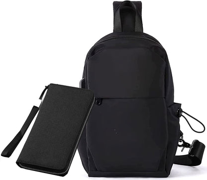 Riñonera, bolso de pecho, cangurera cruzada unisex, bandolera táctica multifuncional antirrobo con correa única para senderismo y ciclismo. Ideal para caminar, andar en bicicleta, viajar y hacer ciclismo. 