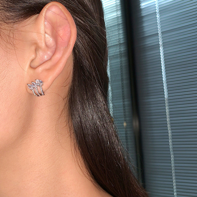 French Vintage Non-Piercing Ear Clip