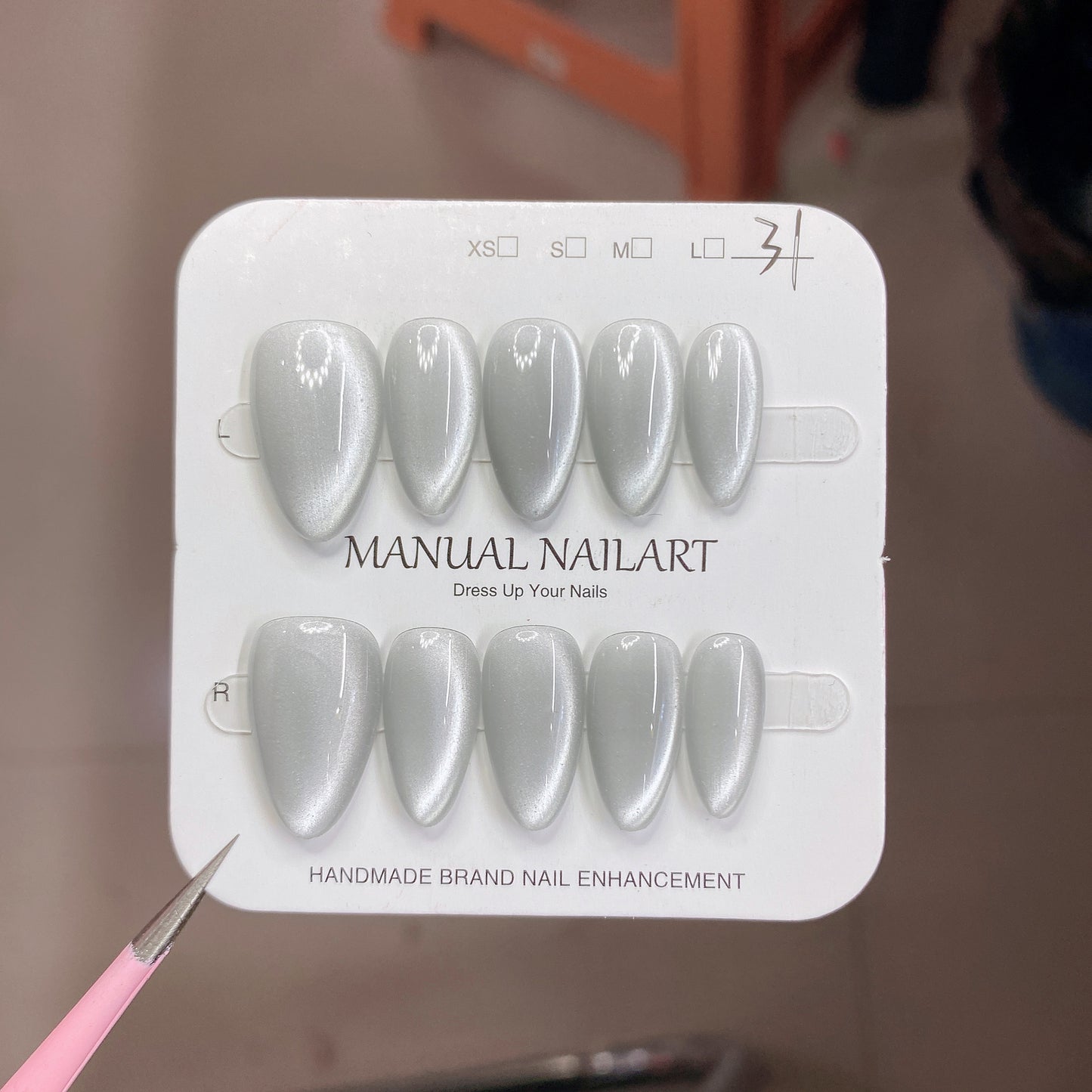 1027- Handmade press on nails fake nails removable