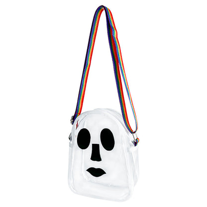 Funny Fashion PVC Jelly Bag, Shoulder Small Square Bag, Crossbody Bag Portable, Travel Shoulder Bag