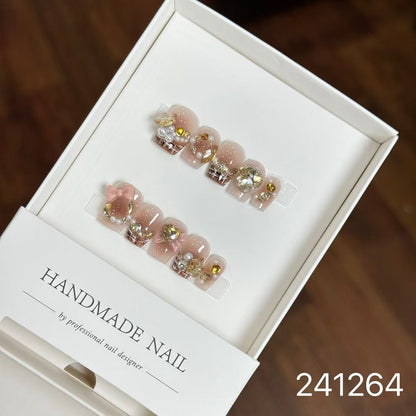 1029- Handmade press on nails fake nails removable