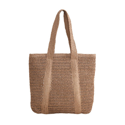 Designer-Inspired Large Shoulder Tote – Women’s Spring Trendy Statement Bag, Unique Silhouette