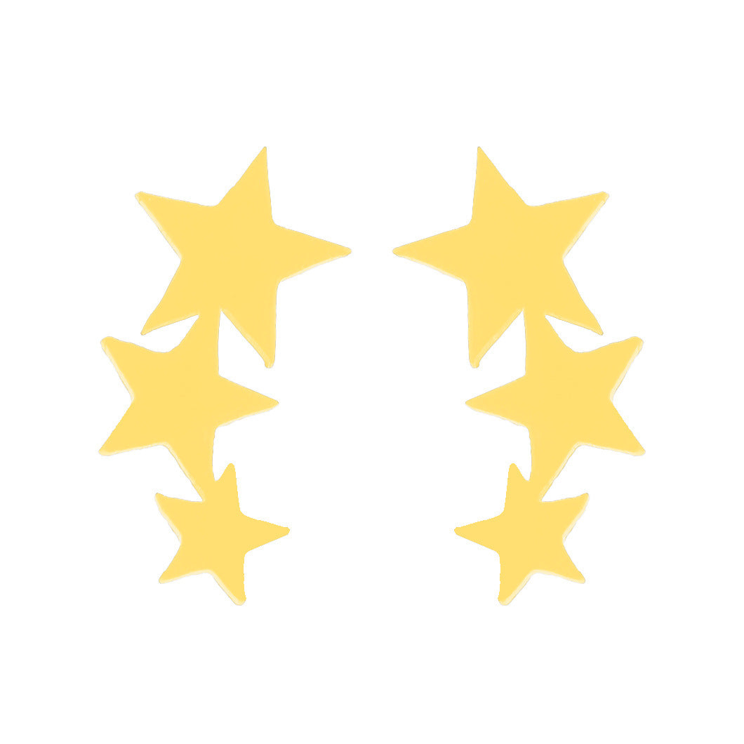 Mini Star Moon Heart Ear Studs