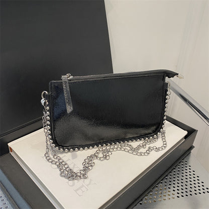 Chain Strap Small Square Bag