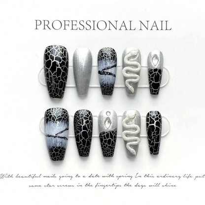 1023- Handmade press on nails fake nails removable