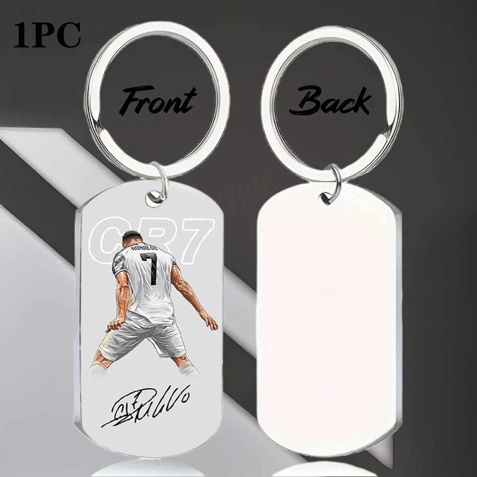 Personalized Keychains for Women Customized Key Chains Men Engraved Name Inspirational Stainless Steel Dog Tag -dropshippingabc.com