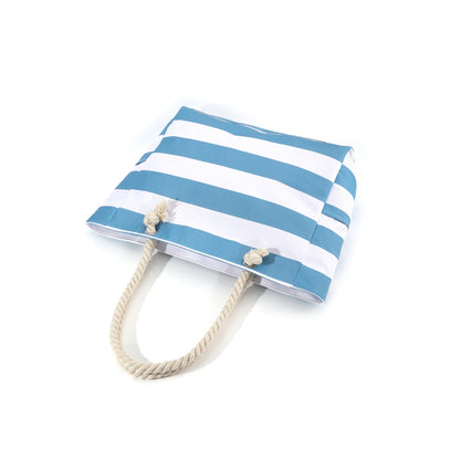 Bolso de playa estampado, bolso bandolera informal de gran capacidad, bolso de viaje de verano sencillo y moderno, ligero 
