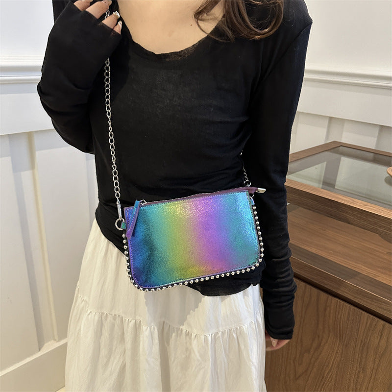 Chain Strap Small Square Bag