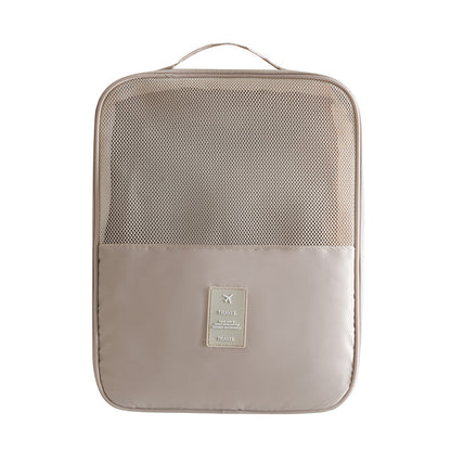 Bolsa de gran capacidad para guardar hasta tres pares de zapatos, práctica bolsa de tela Oxford, impermeable, tipo maleta con ruedas. 
