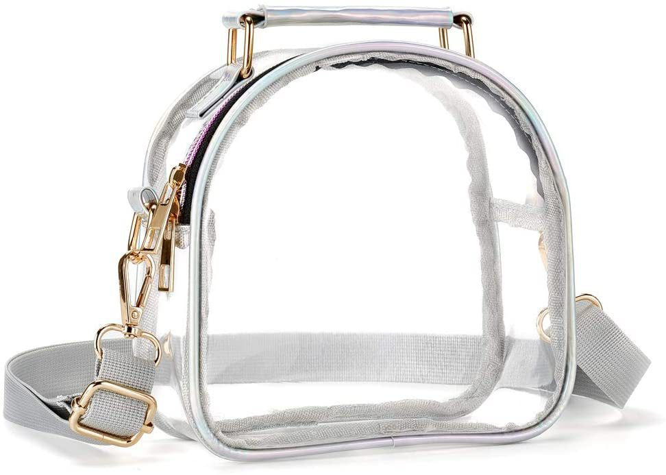Transparent Small Crossbody Purse - Stylish Women's Shoulder Crossbody Bag with Convenient Capacity
