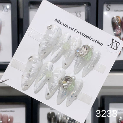 0962- Handmade press on nails fake nails removable