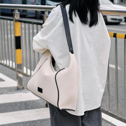 Bolso hobo para mujer, bolso de lona para llevar bajo el brazo, bolso de hombro hobo, bolso de gran capacidad para ir al trabajo 