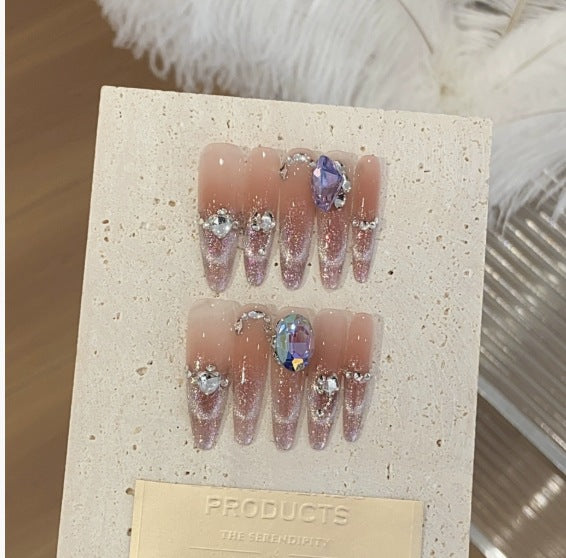 0995- Handmade press on nails fake nails removable