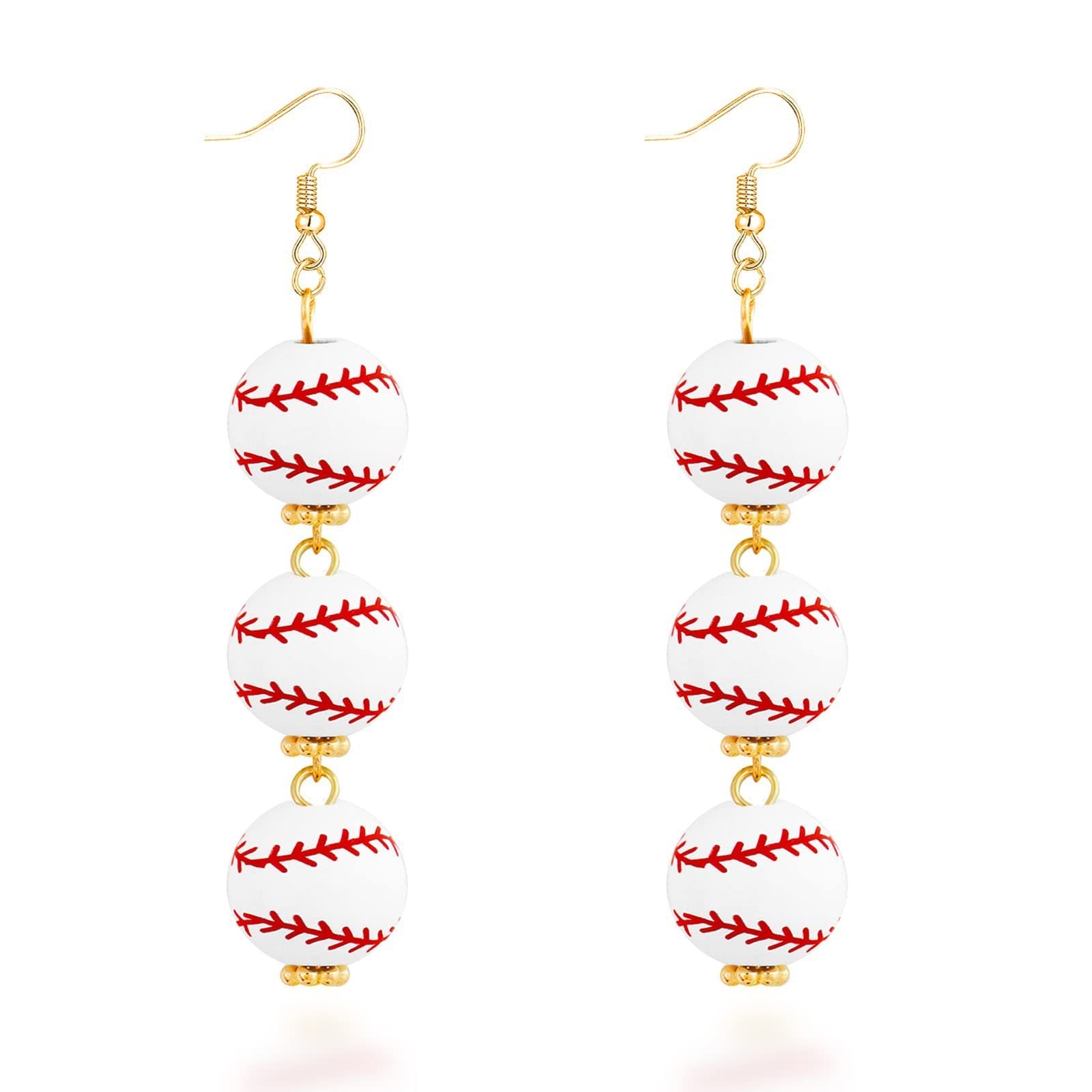 Rhinestone Football & Rugby Earrings for Women - Sparkling Sports Fan Dangle Drop Stud Earrings -dropshippingabc.com