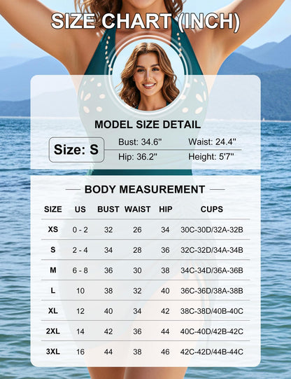 Solid Color One Piece Swimsuit Women's Sexy Hollow Out Bikini