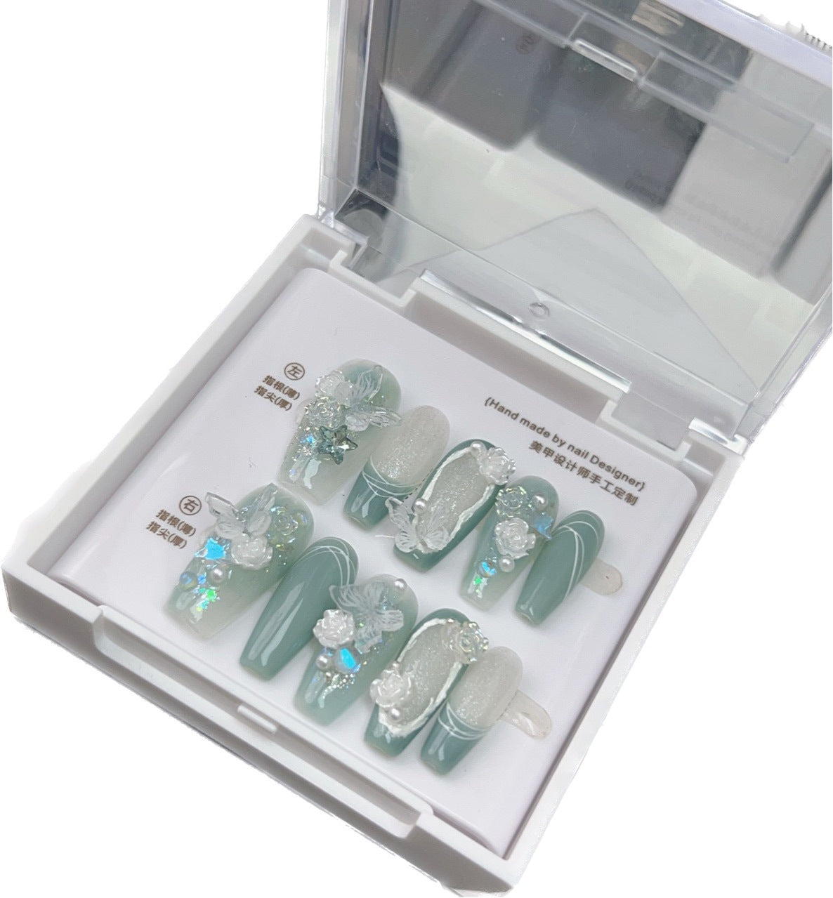 0959- Handmade press on nails fake nails removable