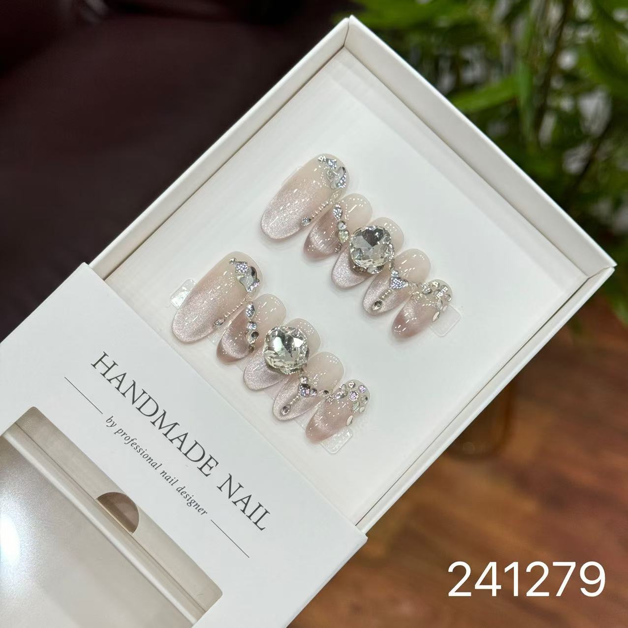 1028- Handmade press on nails fake nails removable