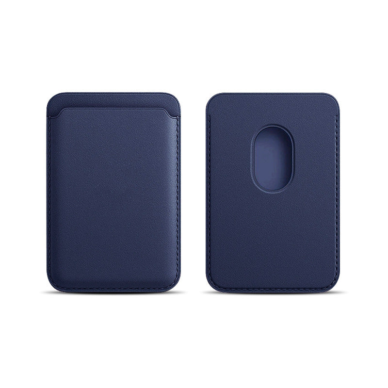 Applicable to Apple 15Magsafe magnetic card bag iPhone mobile phone card bag card holder PU magnetic suction -dropshippingabc.com